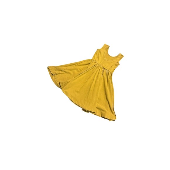 Alice & Ames | Mustard Yellow CotAlice & Ames | Mustard Yellow Cotton Dress | 5T - Picture 2 of 4